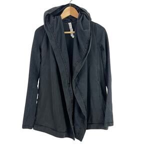 Lululemon Blissed Out Wrap Jacket Black Women Size 2
